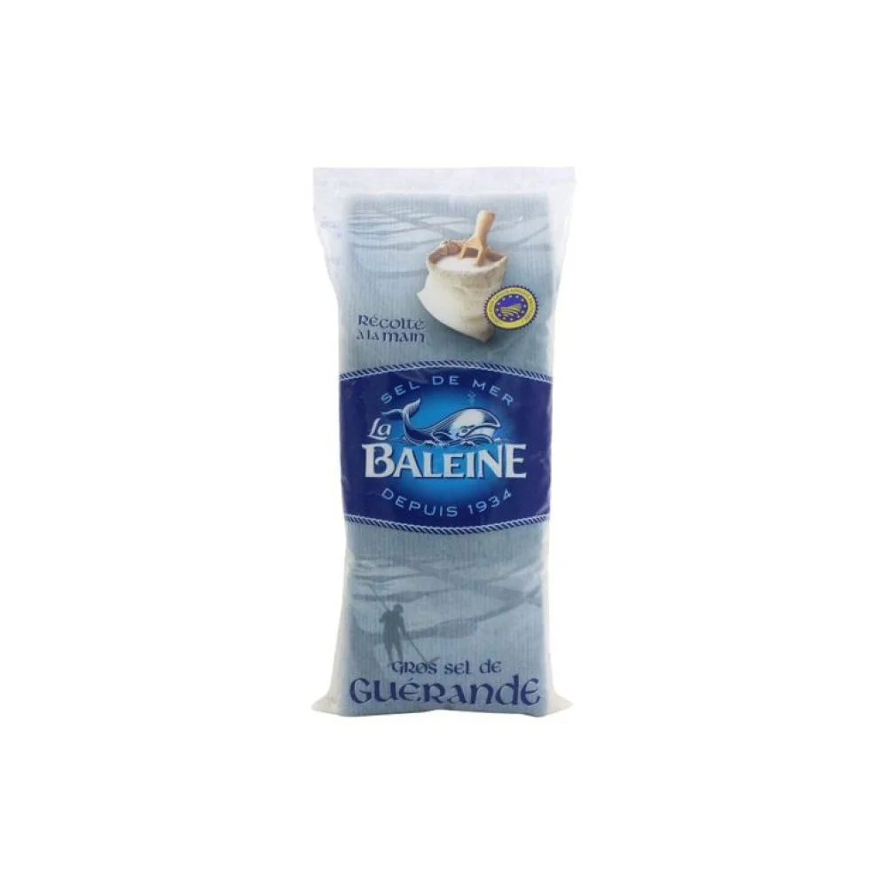 Sal marinho de Guérande La Baleine (800g)
