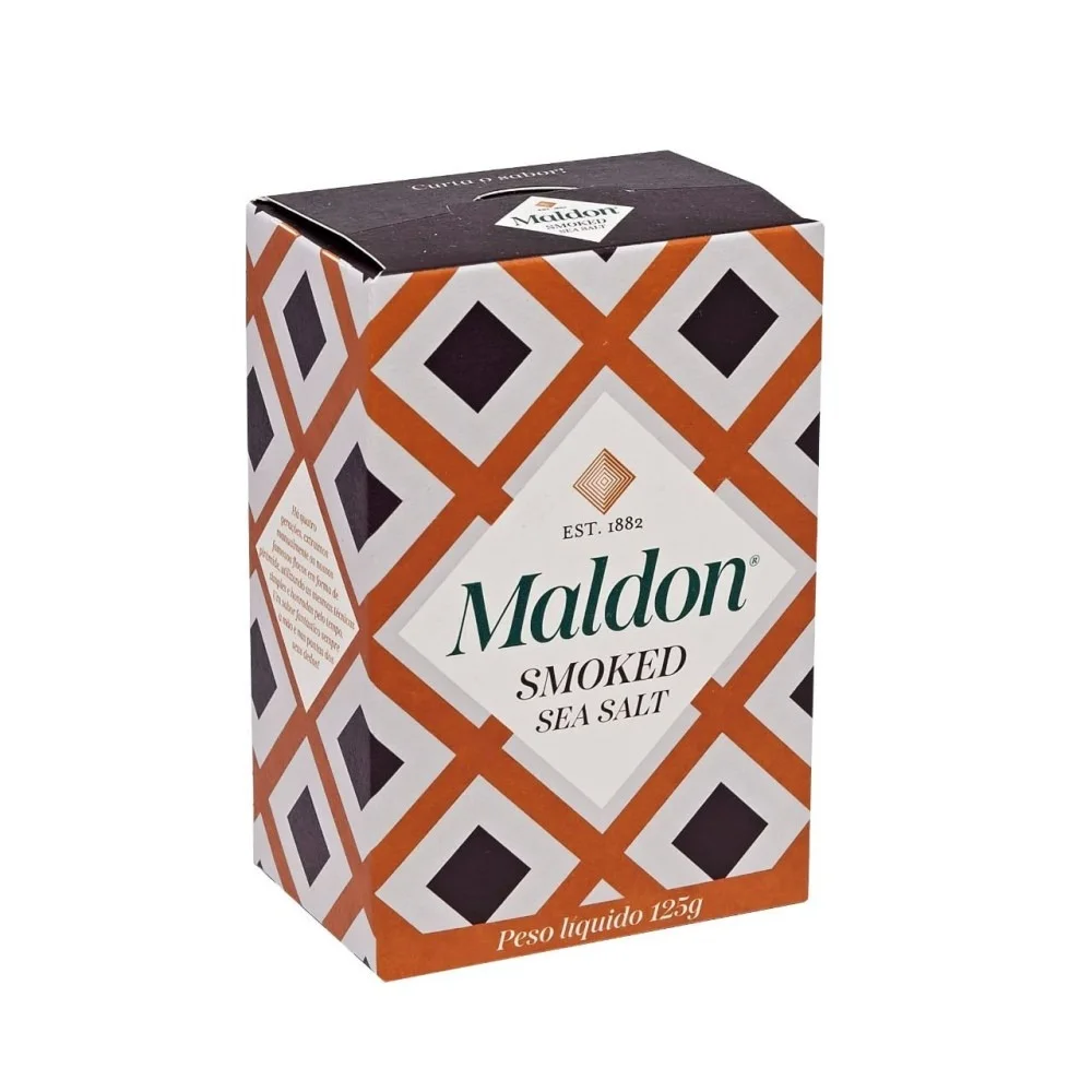 Sal Marinho Defumado Maldon (125g)