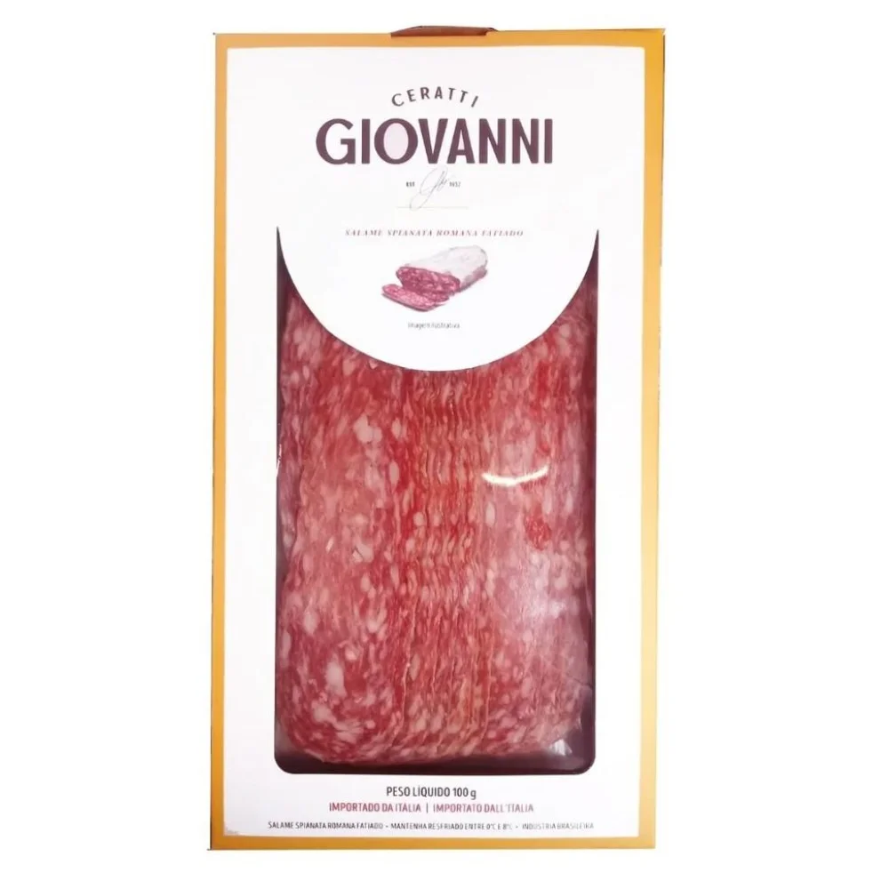 Salame Ceratti Giovanni Spianata Romana 100g