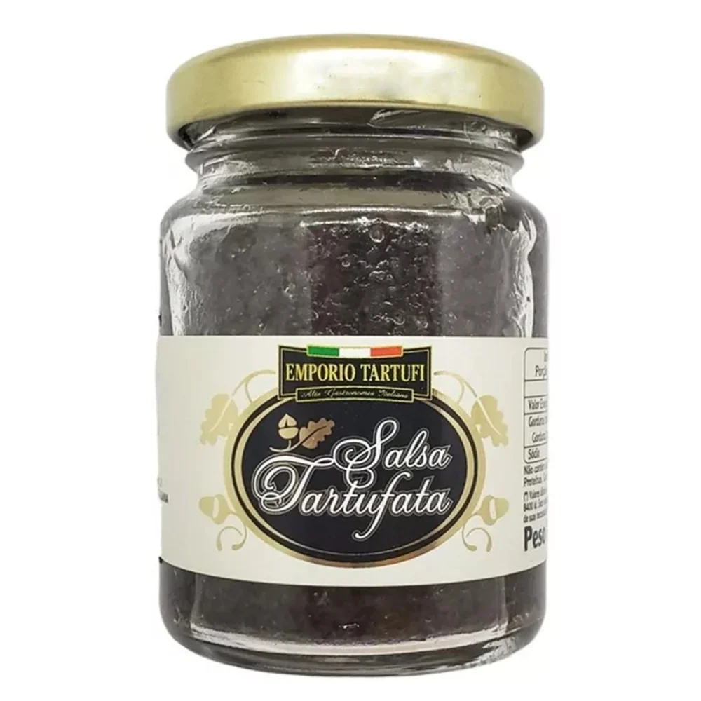 Salsa Trufada com Trufas Pretas Emporio Tartufi 80g