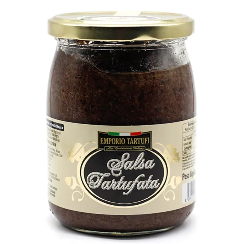 Salsa Trufada com Trufas Pretas Emporio Tartufi 500g