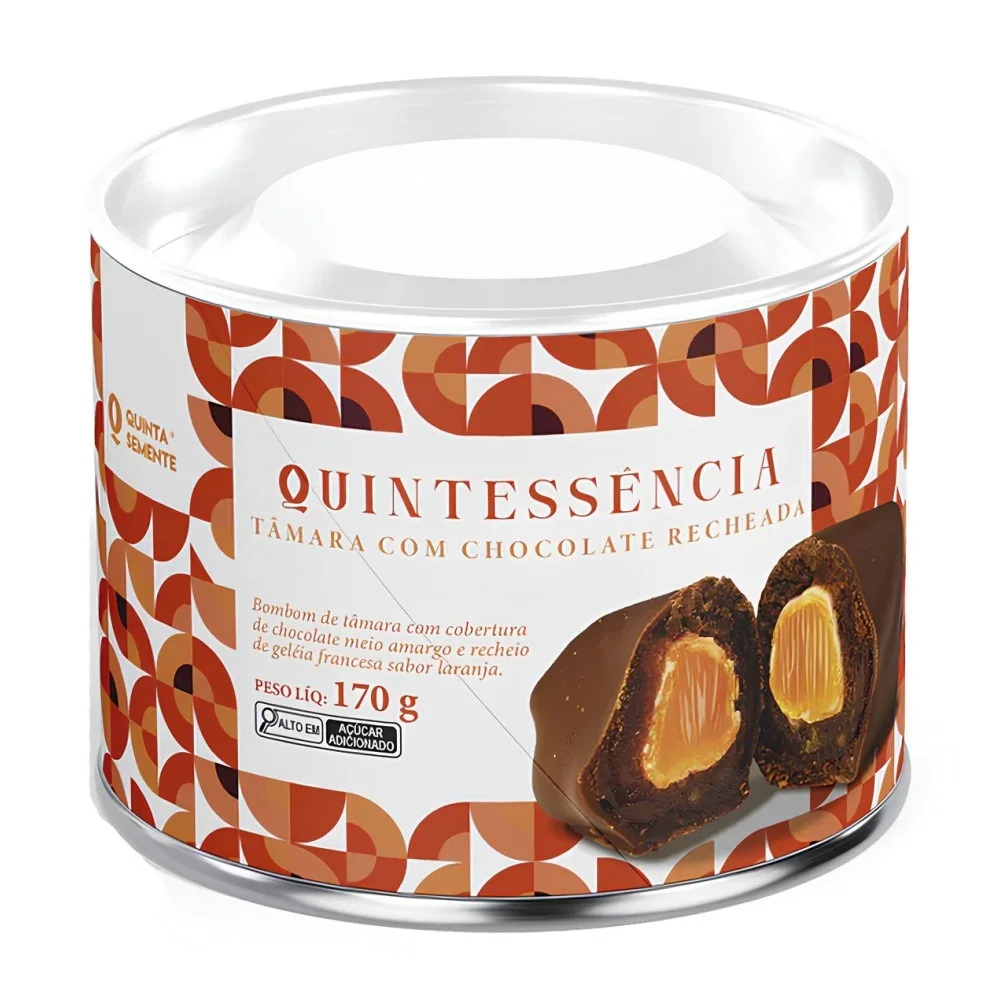 Tâmara com Chocolate Recheada Quintessência 170g
