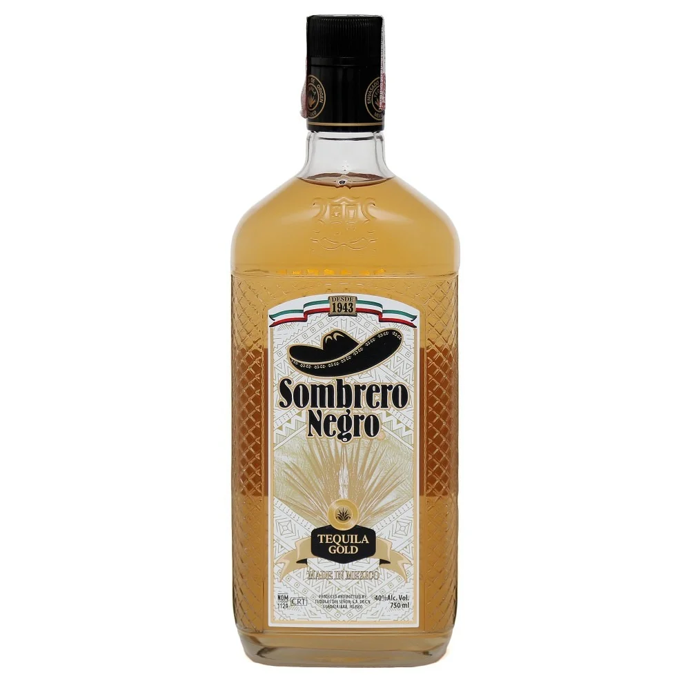 Tequila Sombrero Negro Gold (750ml)