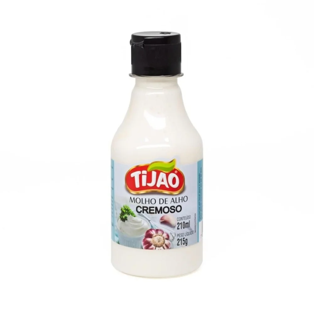 Molho de Alho Cremoso Tijão (228g)