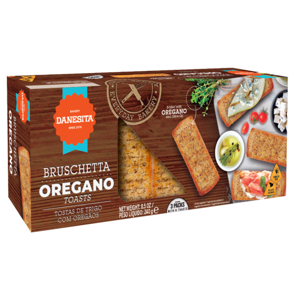 Torrada Bruschetta Com Orégano Danesita (240g)