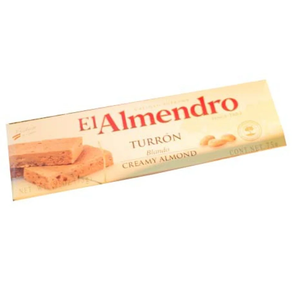 Torrone El Almendro com Amêndoa Cremosa (75gr)