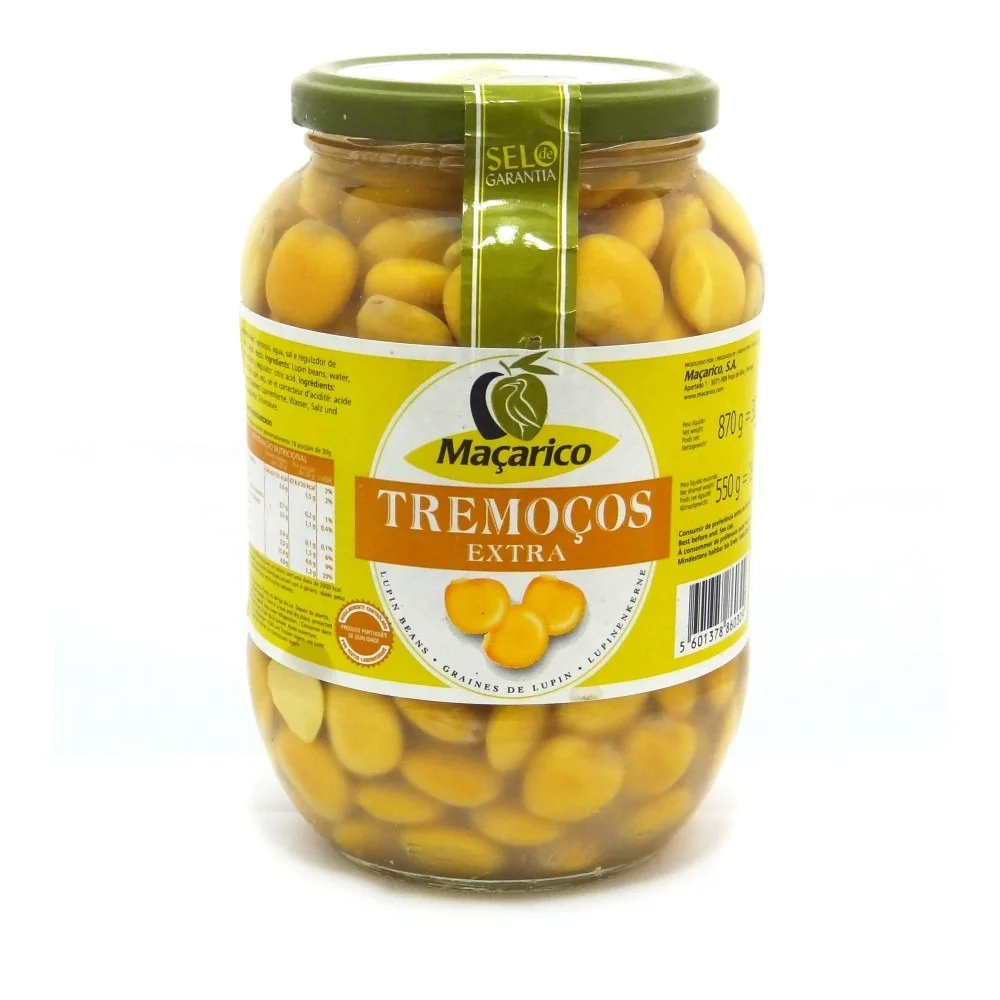 Tremoço Maçarico em Conserva (870g)