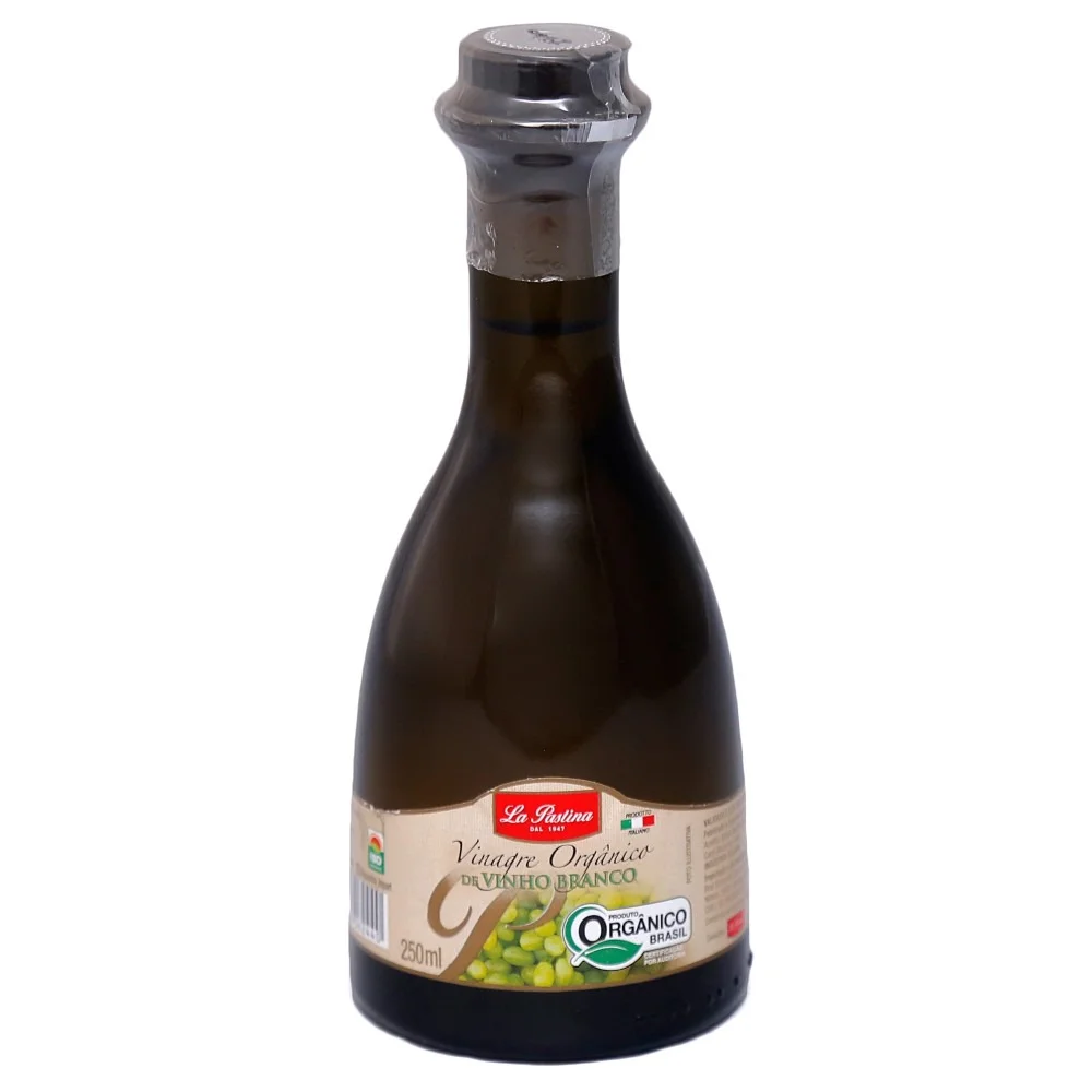 Vinagre Orgânico de Vinho Branco La Pastina (250ml)