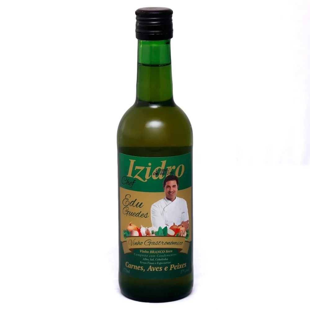 Vinho Nacional Izidro R Branco Seco 375ml