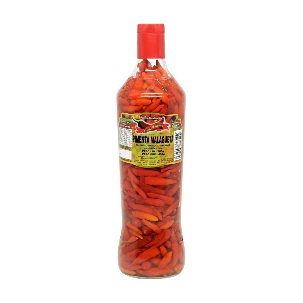 Pimenta Malagueta Vermelha Aroma D` Minas 780g
