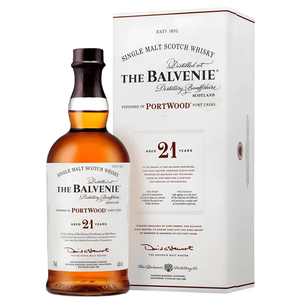 希少THE BALVENIE 21年 PORTWOOD 700ml旧型47.6度 Whisky The Balvenie 21 Anos Port Wood 700ml | Banca Do Ramon