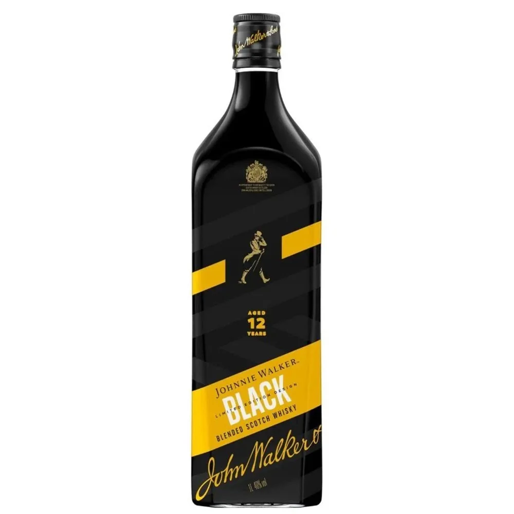 Whisky Johnnie Walker Black Label Edição Limitada 1000ml | Banca