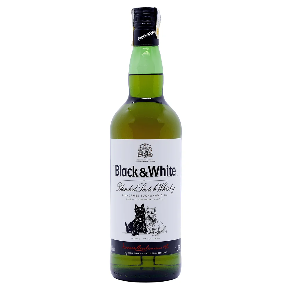 Whisky Black & White 1L