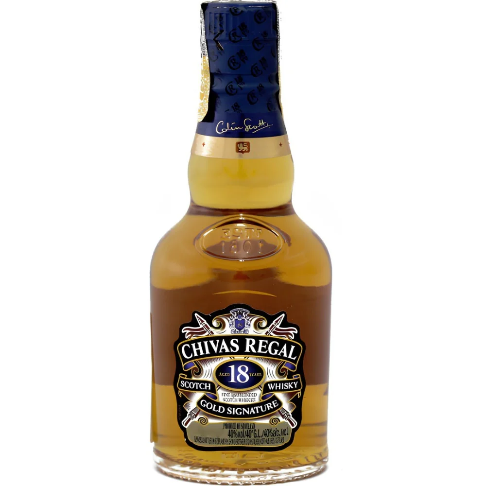 Whisky Chivas Regal 18 Anos Miniatura 50ml