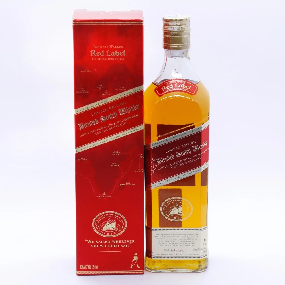 Whisky Johnnie Walker Red Label 8 Anos - Edição Limitada 750ml