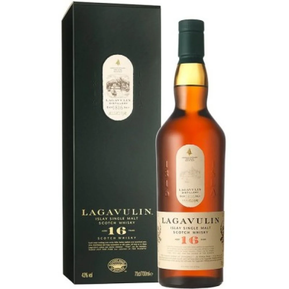 ウイスキー Lagavulin 16 Year Old Single Malt 700 ml Whisky Lagavulin 16 Anos (700ml) | Banca Do Ramon | Banca do Ramon