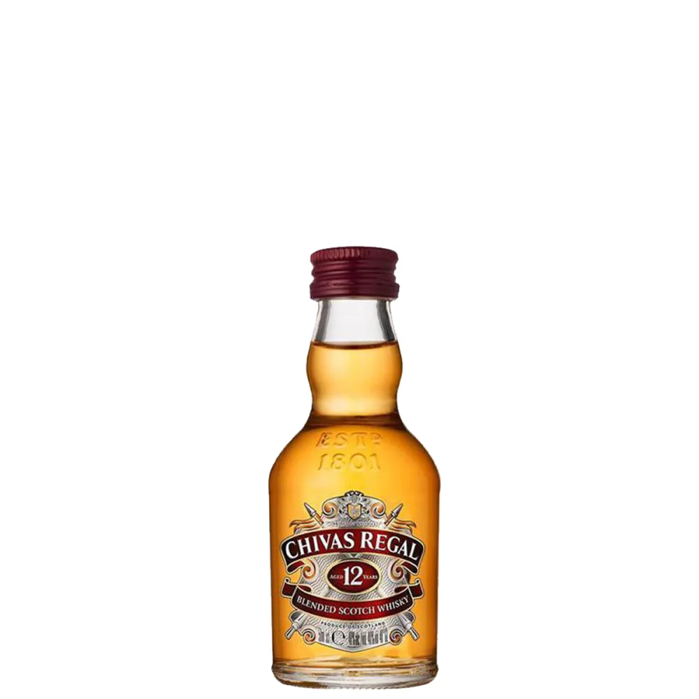 Whisky Chivas Regal 12 Anos Miniatura 50ml