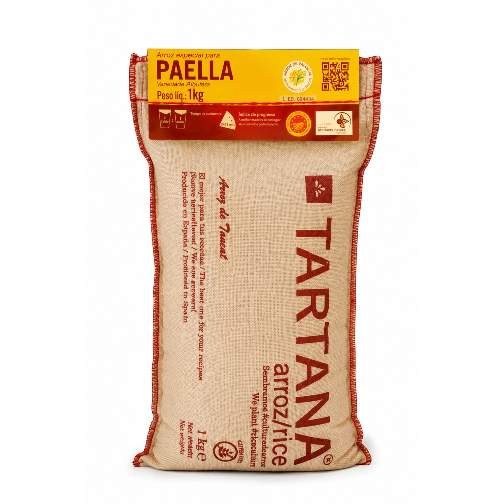 Arroz para Paella Tartana 1Kg