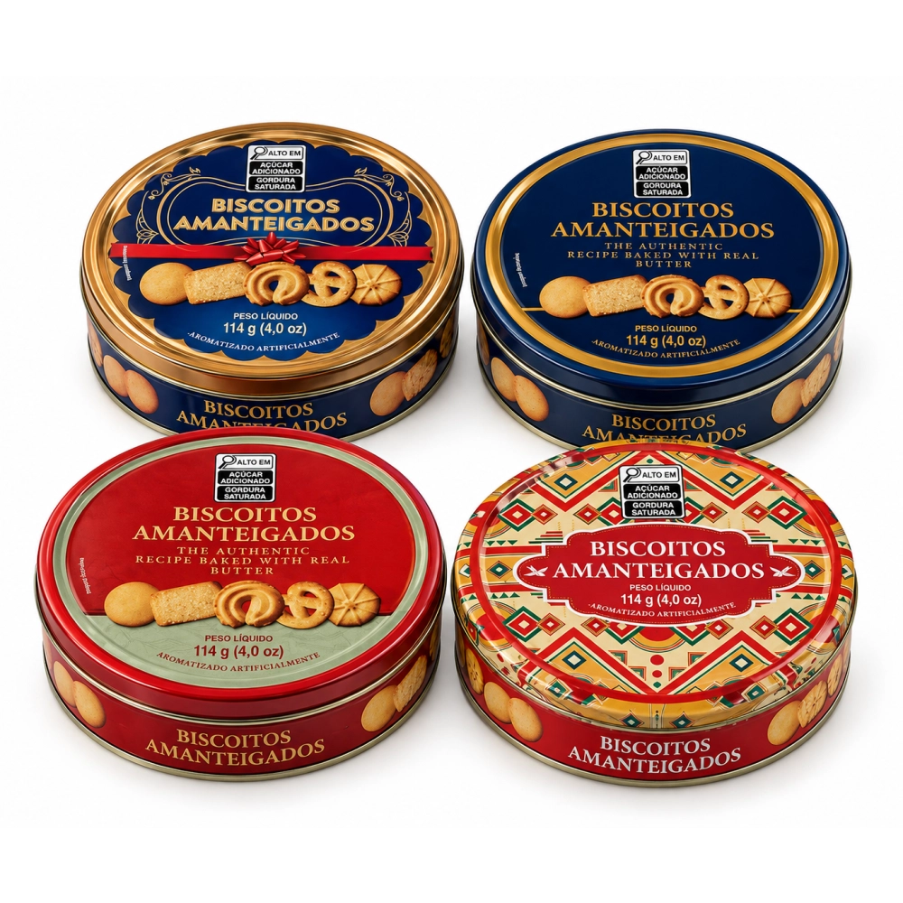 Biscoitos Amanteigados Horta Vitae EMBALAGEM SORTIDA 114g