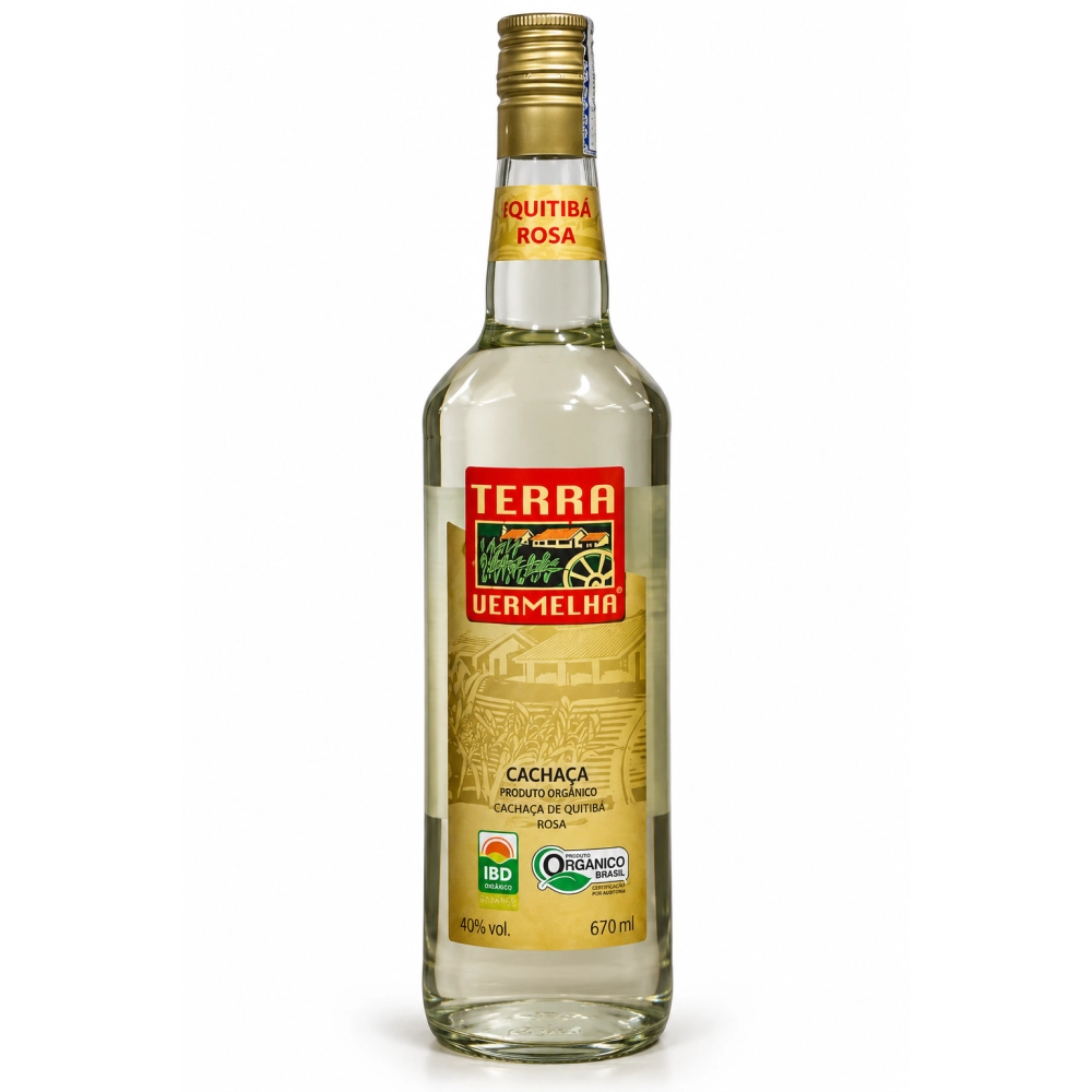 Cachaça Terra Vermelha Orgânica Ouro 670ml