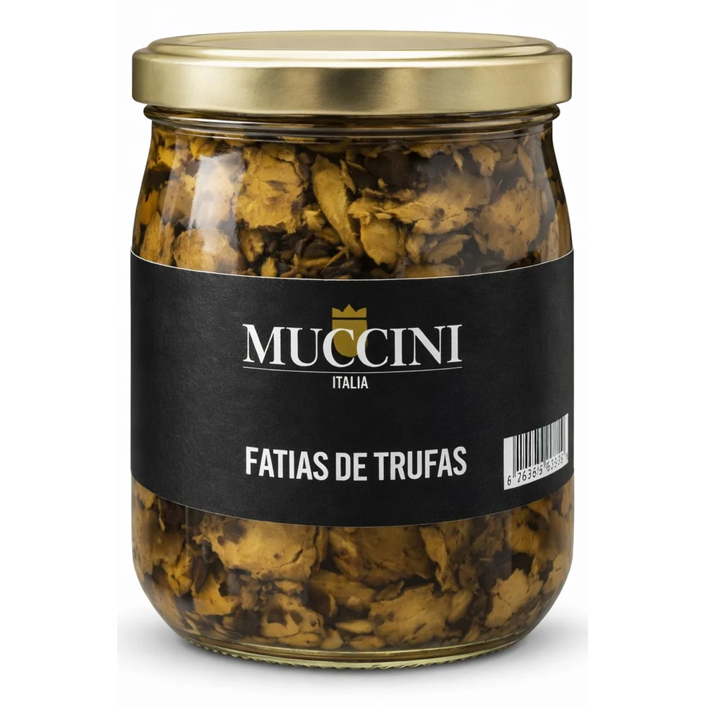 Fatias de Trufas Muccini 500g