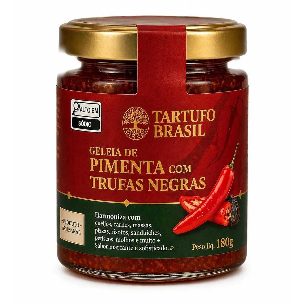 Geléia de Pimenta com Trufa Negra Tartufo Brasil 150g