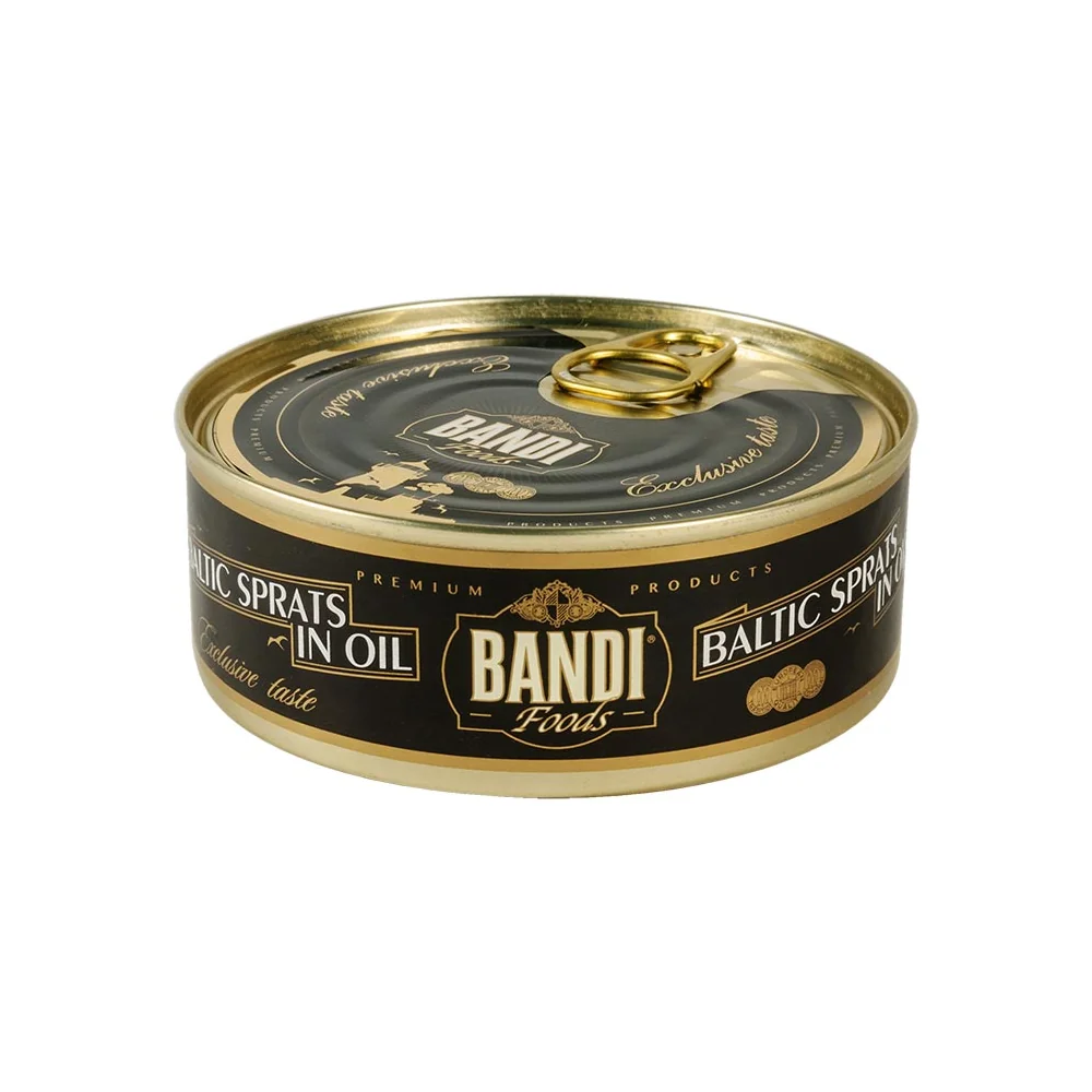 Sardinhas / Sprats ao Óleo Bandi Foods 240g