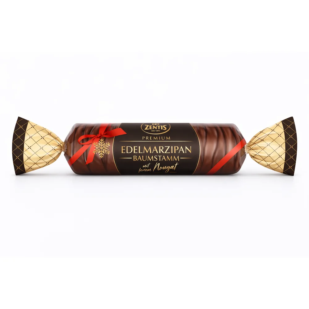 Marzipan Tronco de Árvore Nougat Ao Leite Zentis 100g