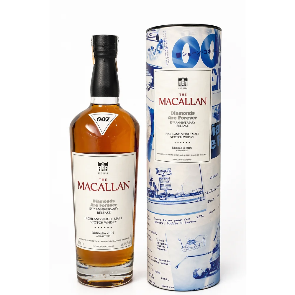 Whisky Macallan 007 Diamonds Are Forever 700ml | Banca do Ramon
