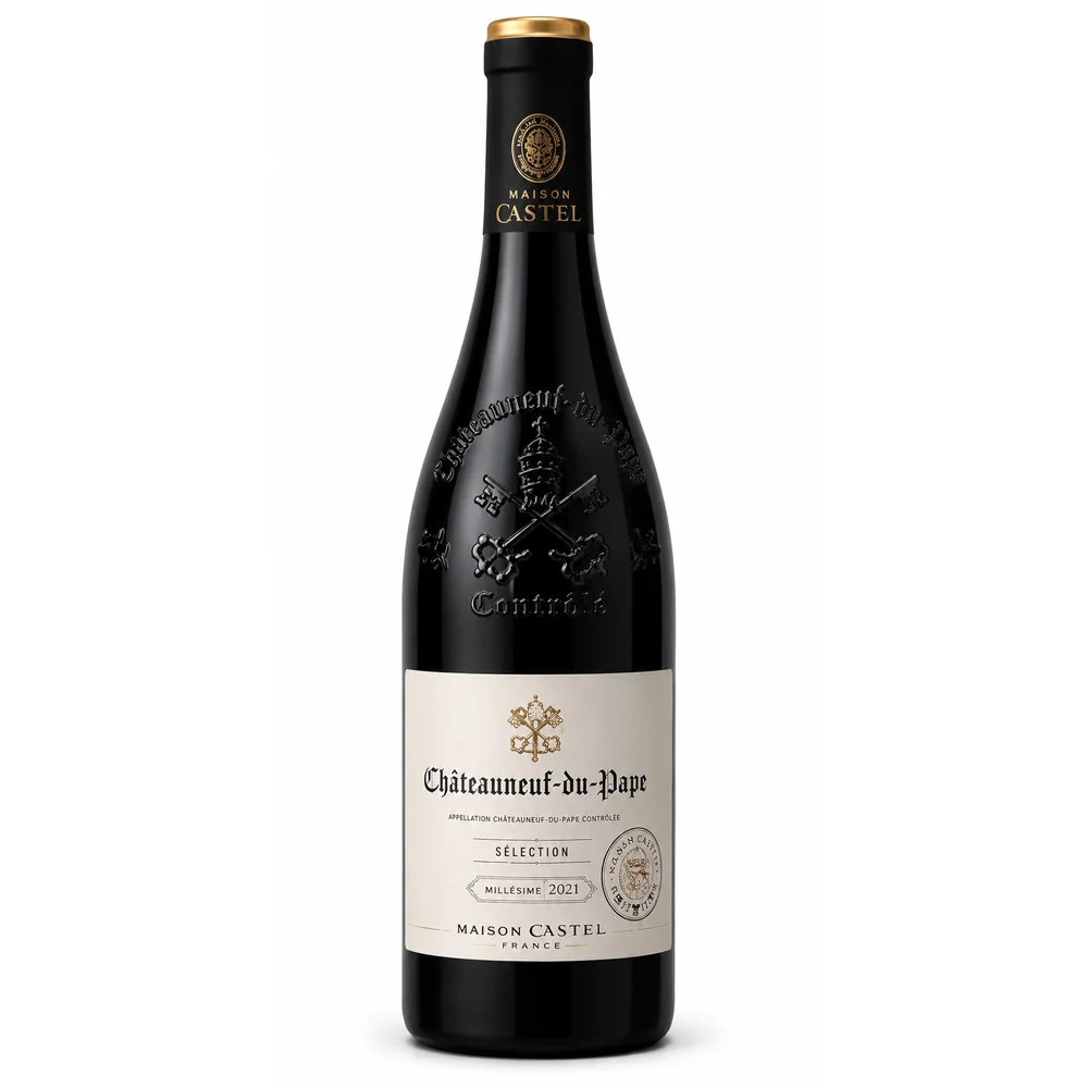 Vinho Chateauneuf-du-Pape AOC Selection Maison Castel 750ml