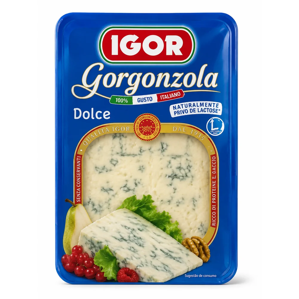 Queijo Gorgonzola Doce Igor 150g