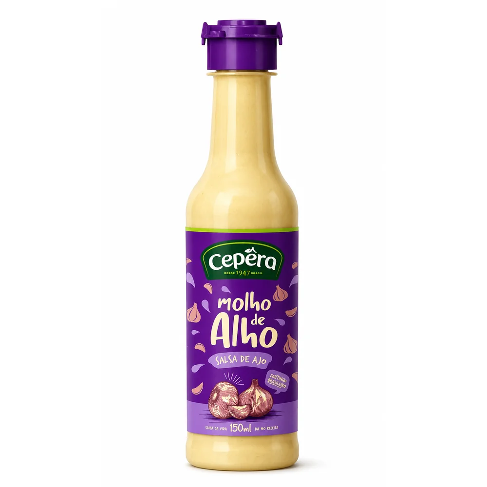 Molho de Alho Cepera 150ml