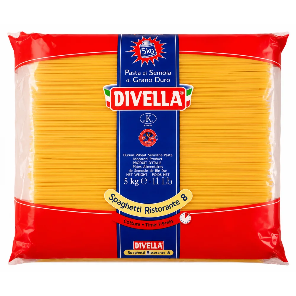 Macarrão Spaghetti Divella 5Kg