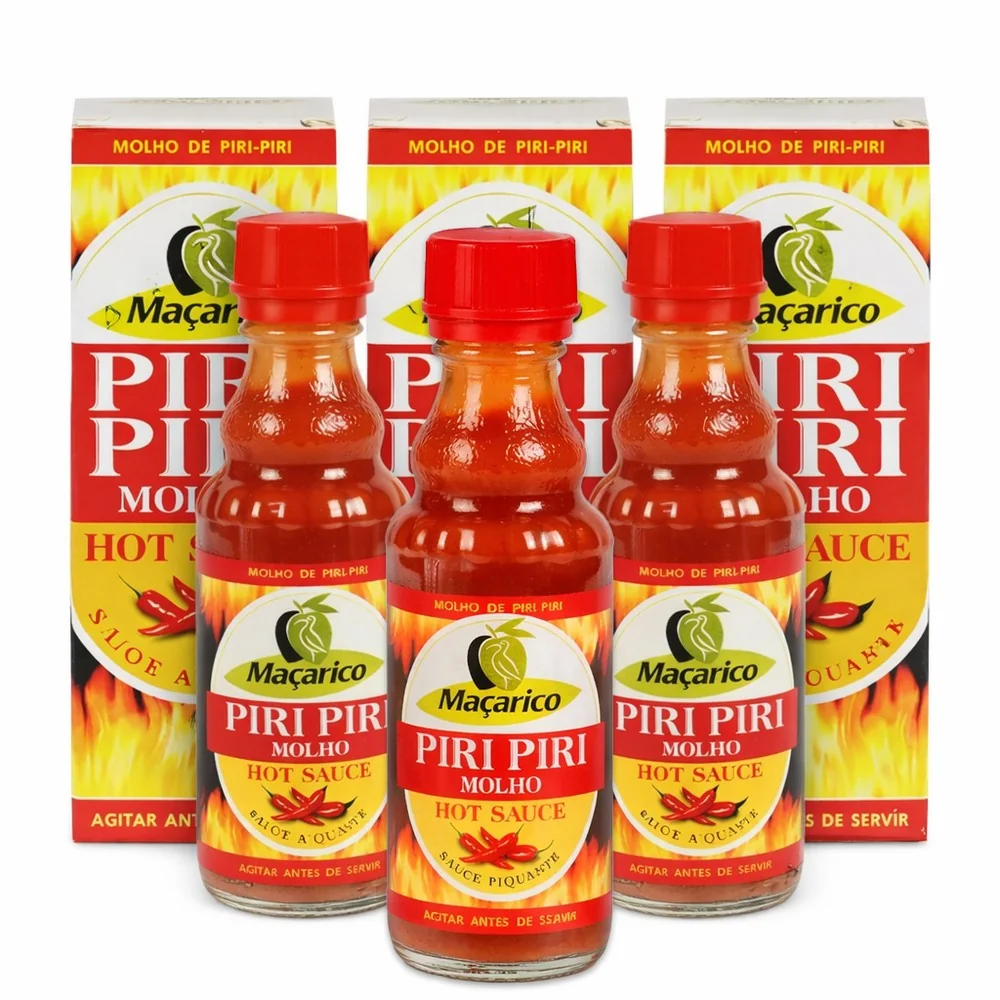 Kit com 3 Molho de Piri-Piri Picante Maçarico 100g