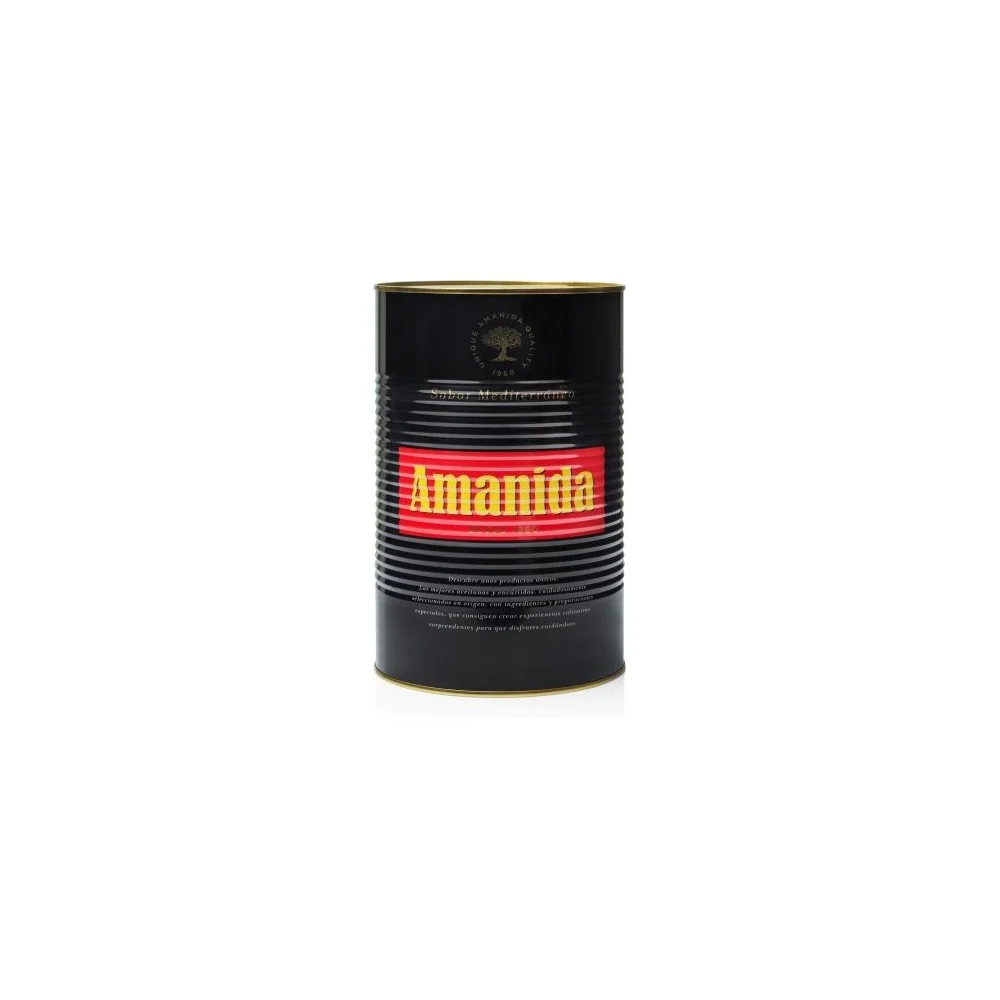 Azeitonas Pretas Temperadas Amanida 4Kg