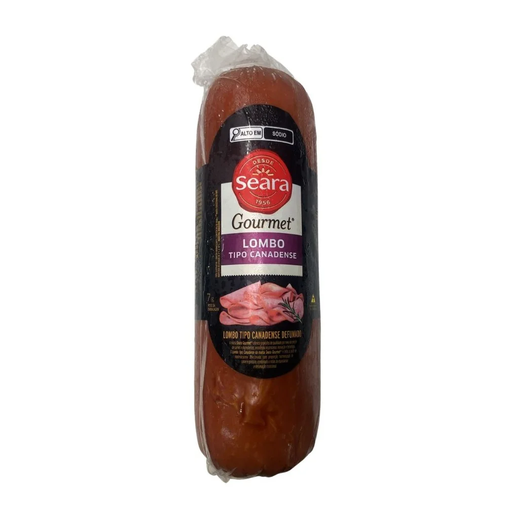 Lombo Tipo Canadense Seara Gourmet PEÇA Aprox. 1,120Kg