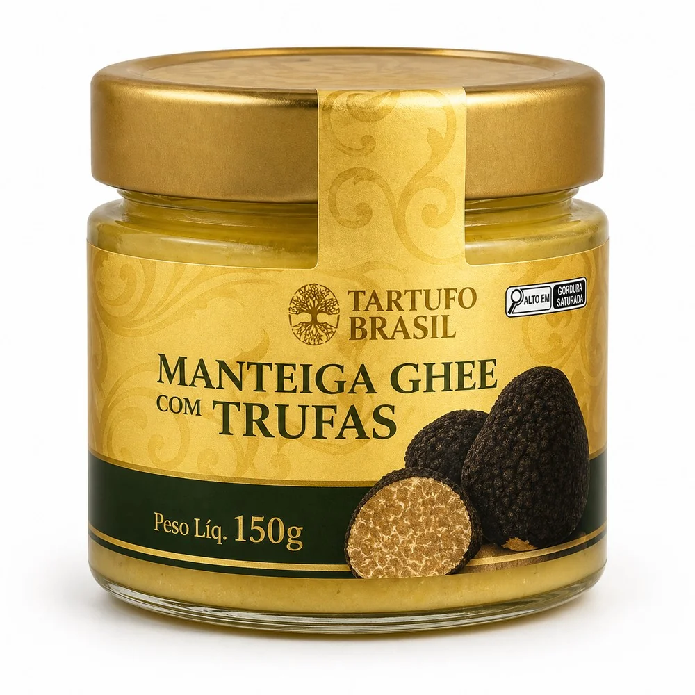 Manteiga Ghee com Trufa Negra Tartufo Brasil 150g