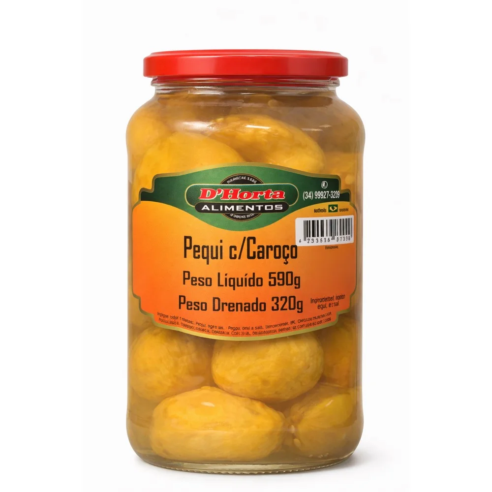 Pequi com Caroço D'Horta 590g