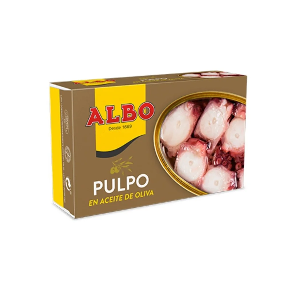 Polvo em Azeite Albo 115g