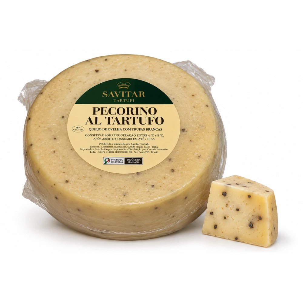 Queijo Pecorino Trufado Savitar 200g
