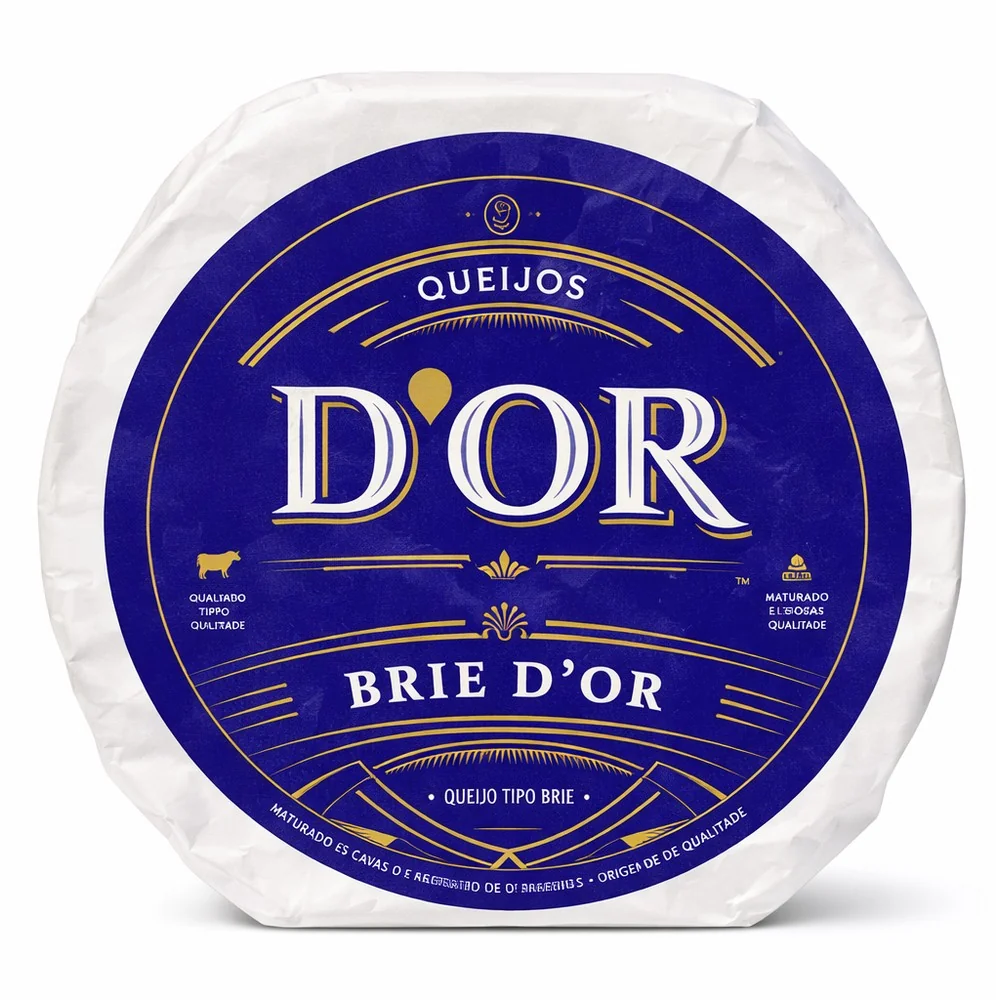 Queijo Brie Nacional D'OR Aprox. 1kg