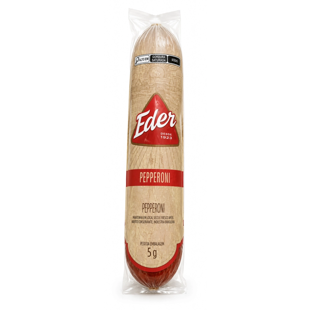 Salame Pepperoni Eder PEÇA Aprox. 300g