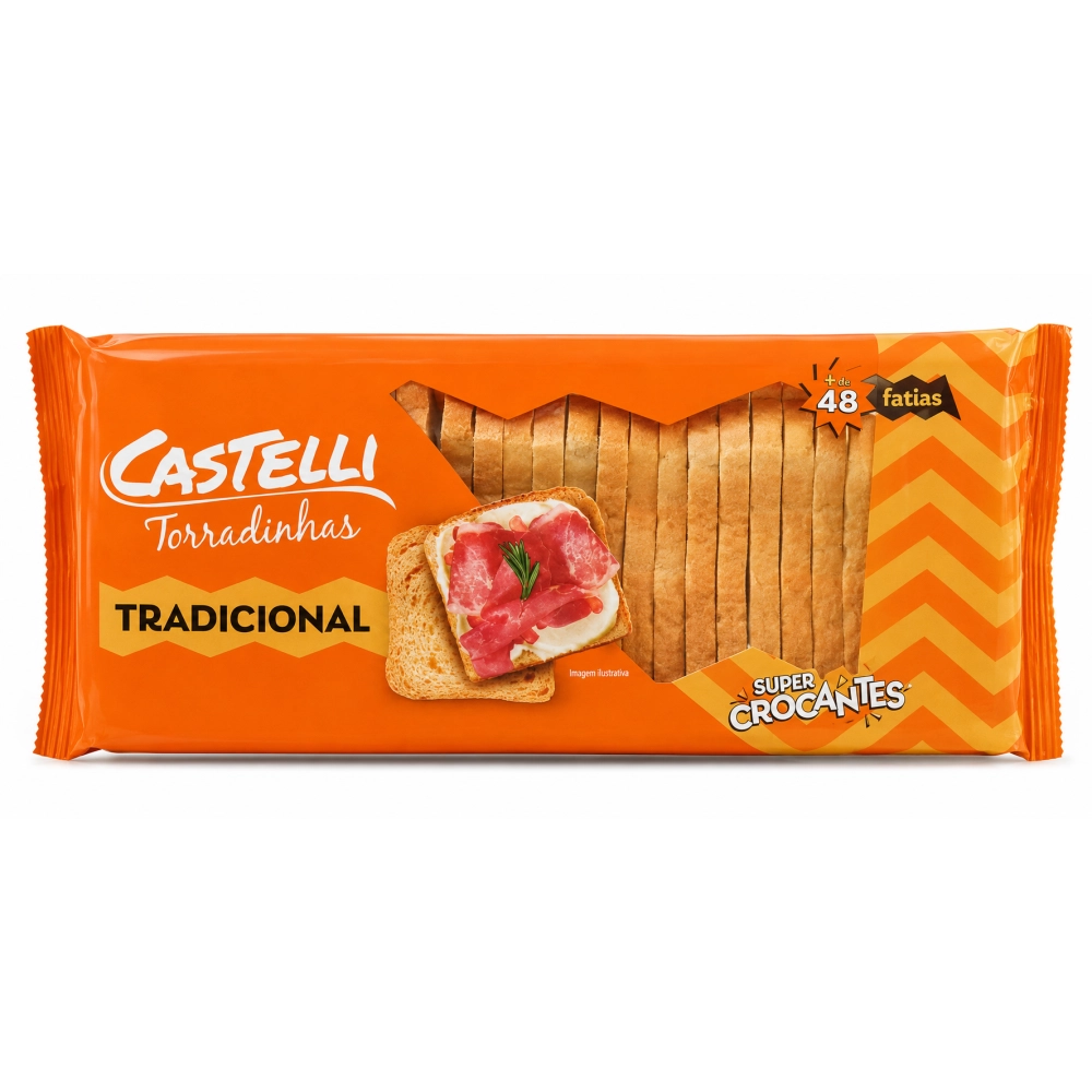 Torrada Tradicional Castelli 150g