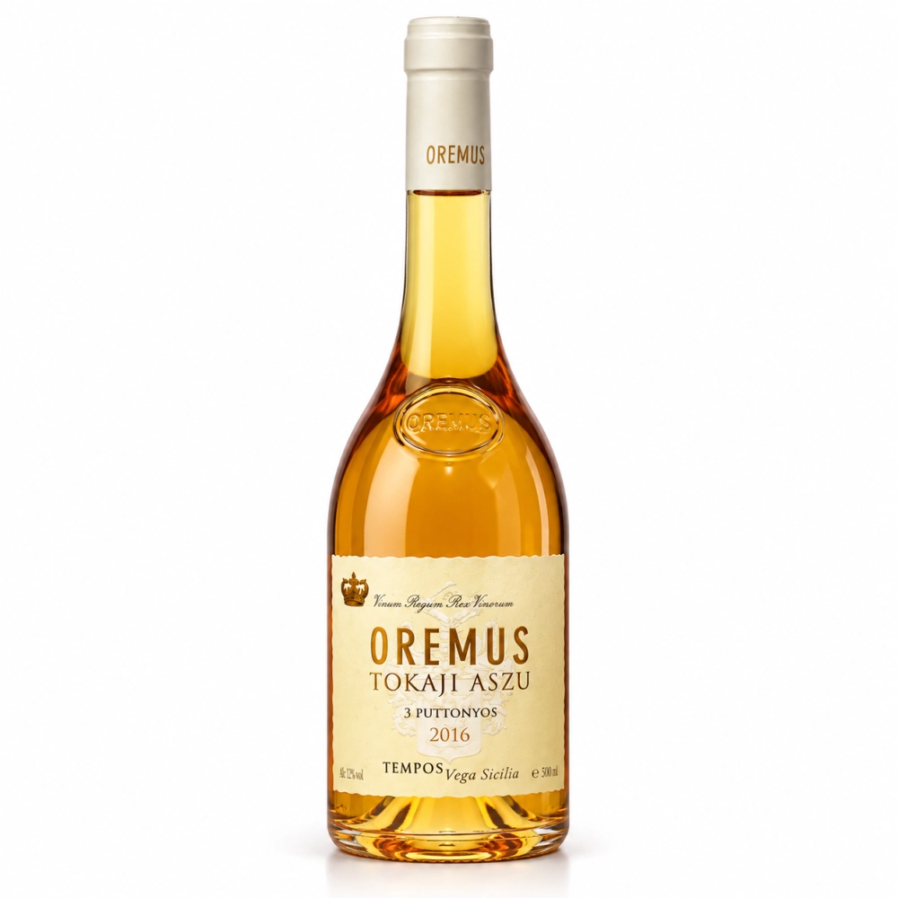 Vinho Oremus Tokaji 3 Puttonyos 2016 500ml