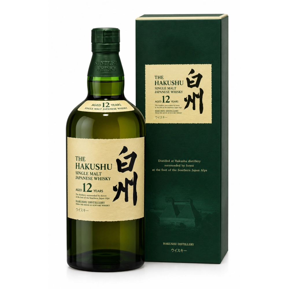 Whisky The Hakushu Single Malt 12 Anos 700ml | Banca do Ramon