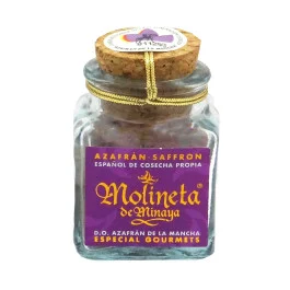 Açafrão em Estigma Molineta de Minaya vidro (1gr)
