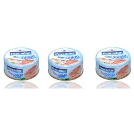 Atum Sólido ao Natural Light Pescador (3 latas de 170g)