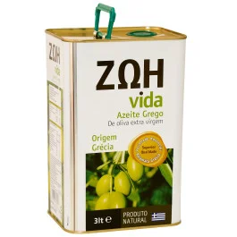 Azeite Grego Zoh Vida 3L