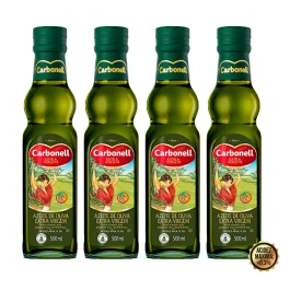 Kit 4 Azeites Carbonell Extra Virgem (500ml)