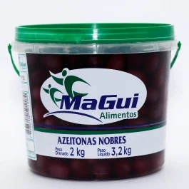 Balde de Azeitona Preta Chilena 2Kg